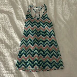 Ivivva razor back tank top. Lightly worn